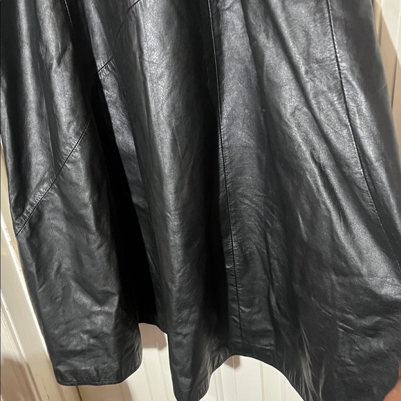 JFS signature leather skirt size medium - Picture 2 of 12